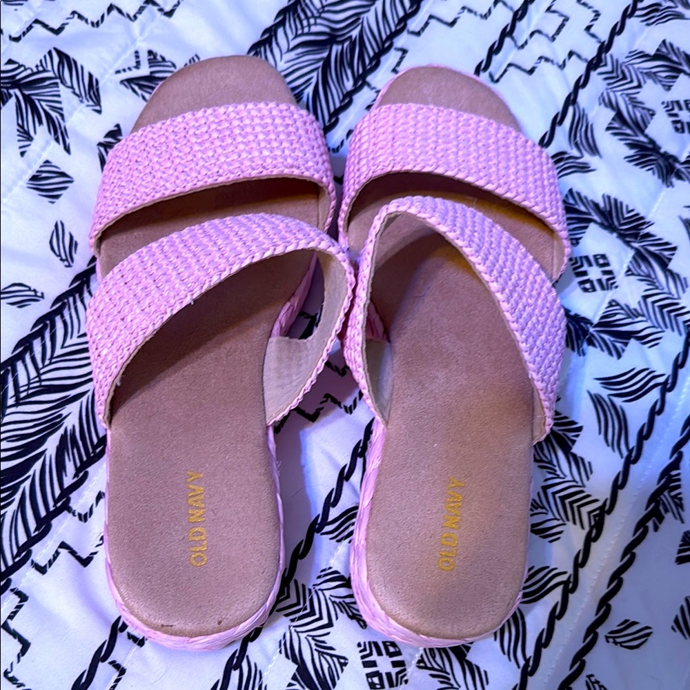 Old Navy Light Pink Women's Sandals NWOT